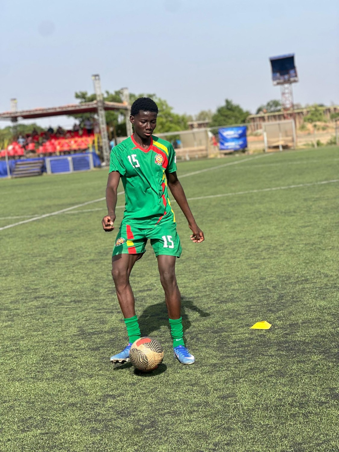 Lionel Soubeiga, Burkina Faso No. 15