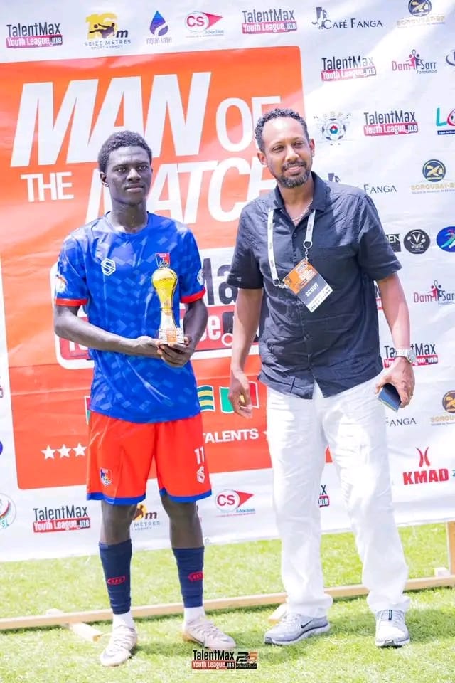 Zinaba named Man of the Match