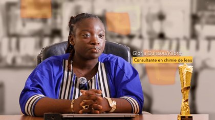 Gloria Guissou Kabré — consultante en chimie de l'eau